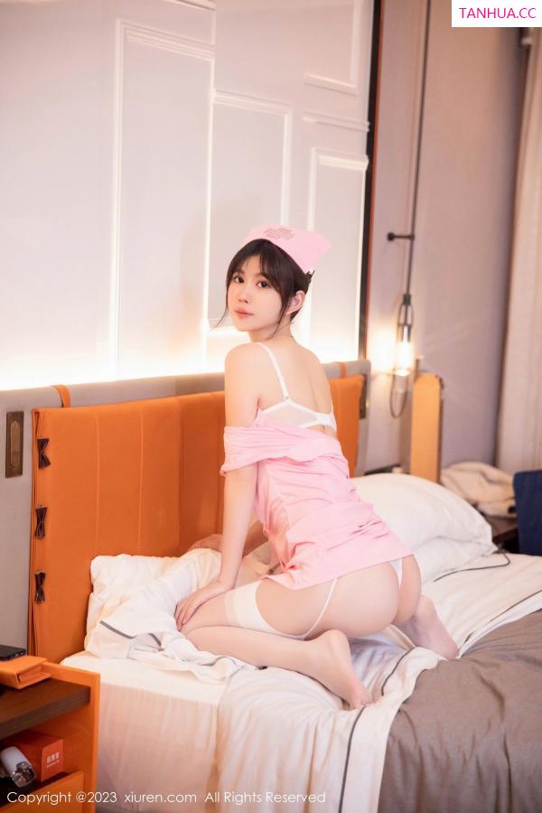 李雅柔  [XiuRen]高清写真图 2023.06.14 No.6910 李雅柔182CM 护士服美腿第36张图片